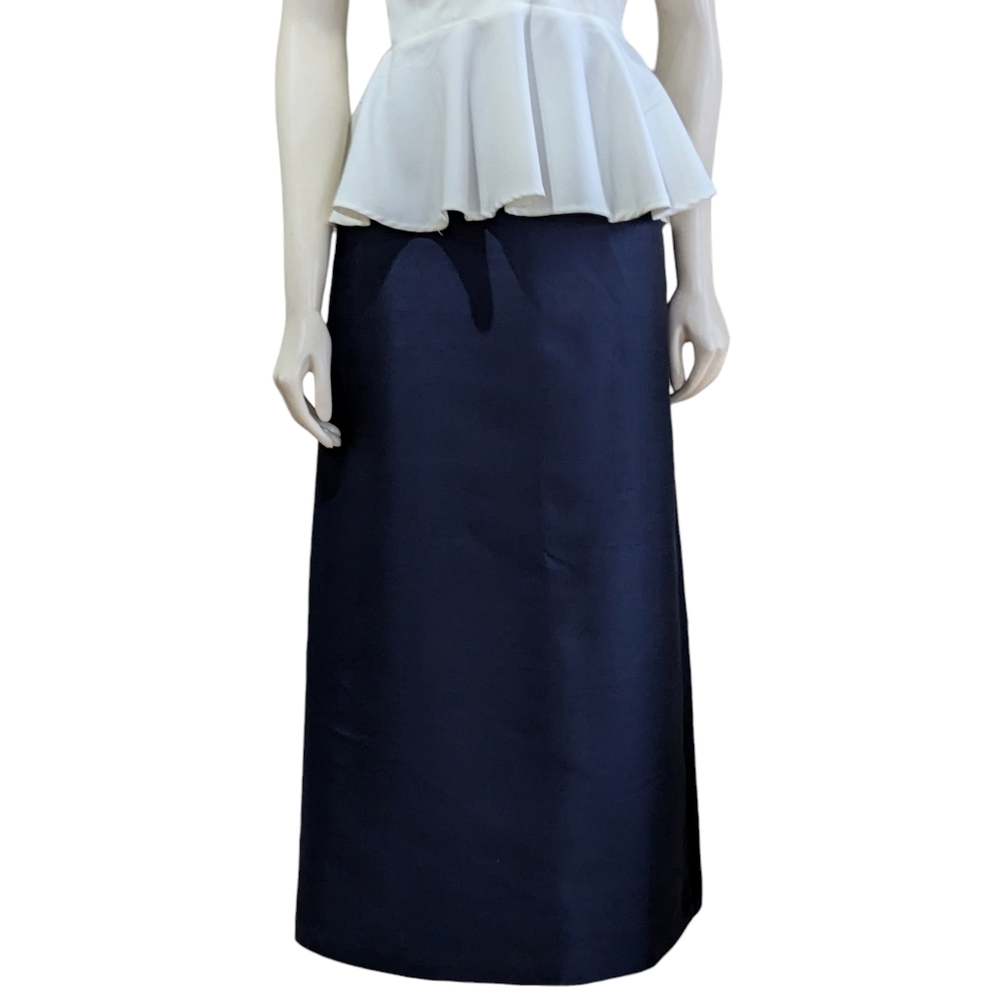Talbots Silk Blend Evening Maxi Skirt Size 2